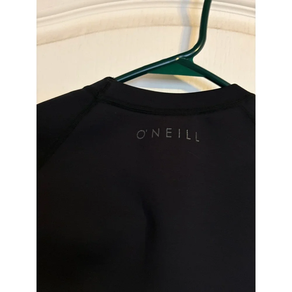 O'Neill Reactor II 1.5mm Short‎ Sleeve Wetsuit Top Black Mens Small 5081 Beach